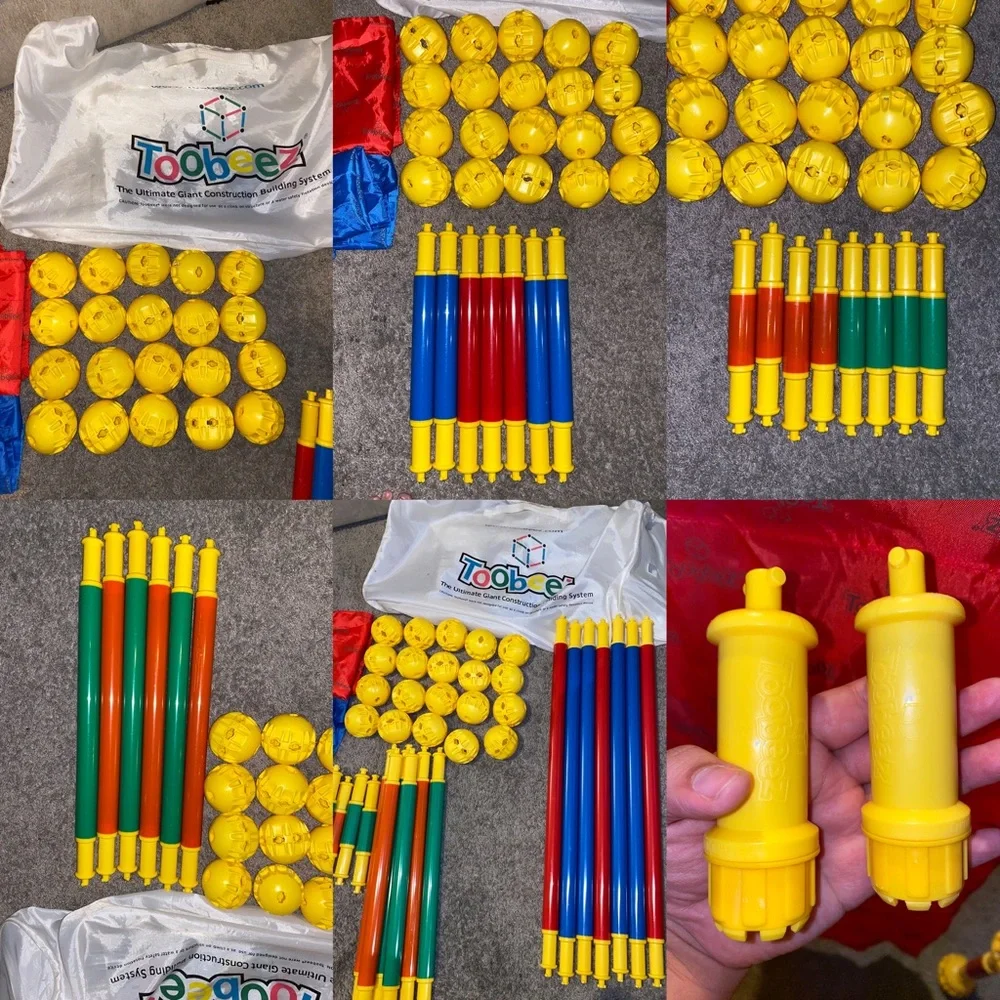 Toobeez The Ultimate Giant Construction Building System (52 pieces set)